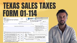 Texas Sales Tax Return (Form 01-114) | Step-by-Step Example