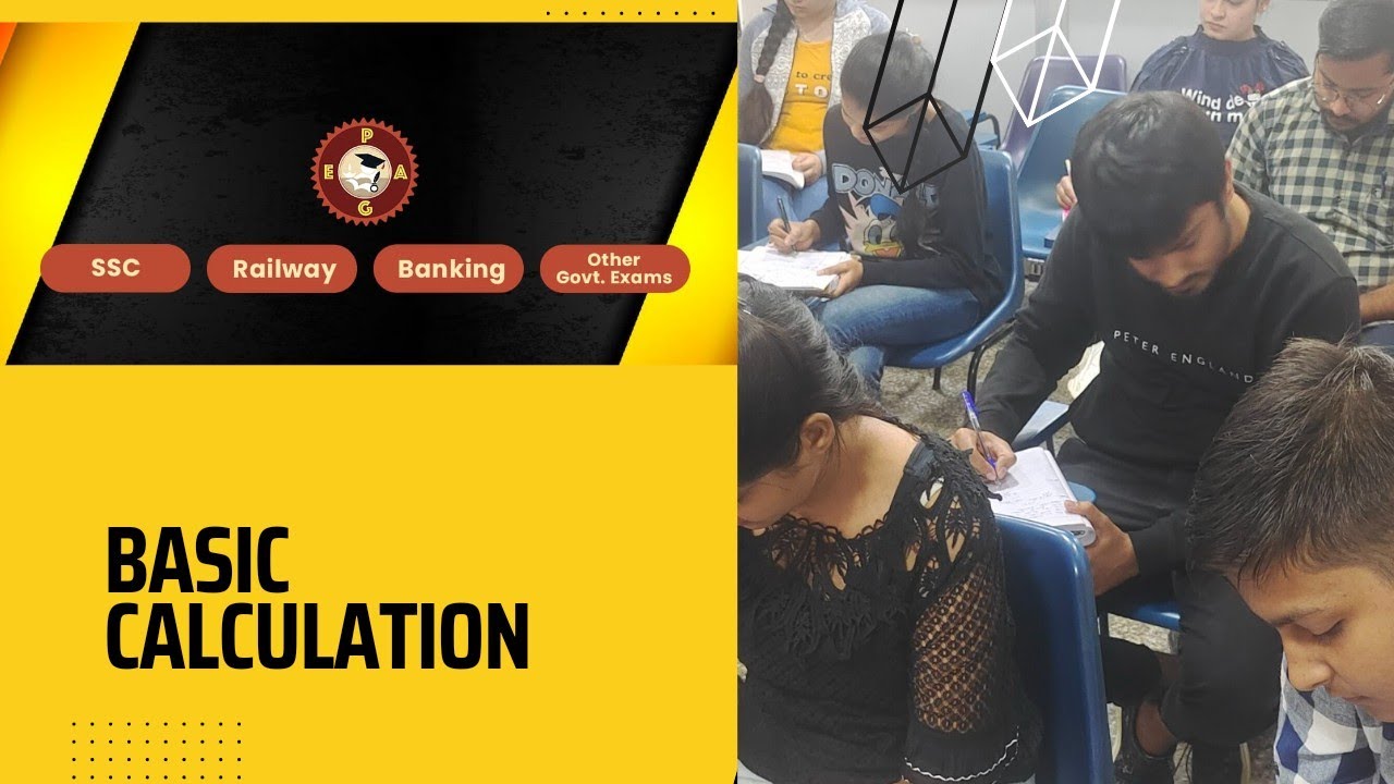 Basic Calculation Part 1 Youtube