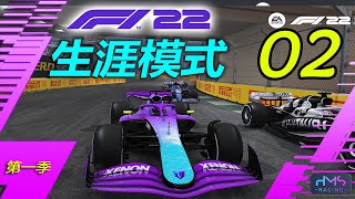 【HMS】《F1® 22》生涯模式 02：五车混战