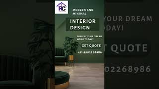 Design Your Dream Home with Modern Minimalism  #rohithconstructions #dreambuilders #buildingdreams