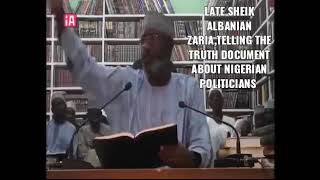 maganar Sheik Albani Zaria Game da APC