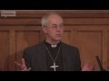 Lambeth Lectures: Archbishop Justin Welby on evangelism and witness