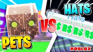 Best Hat In Pet Simulator Videos 9tube Tv - roblox pet simulator best hats vs best pets