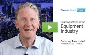 Thomas Index Report: Sourcing activity in the broad category of equipment, specifically forklifts.