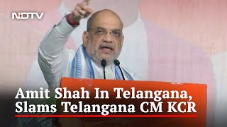 Countdown Of "Corrupt" Telangana Government Has Begun, Says Amit Shah