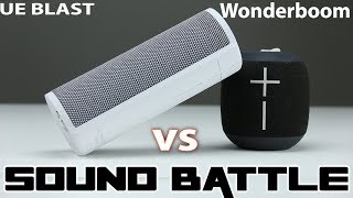 UE Blast vs UE Wonderboom : SoundBattle