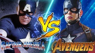 Captain America vs Captain America! WHO WOULD WIN IN A FIGHT?