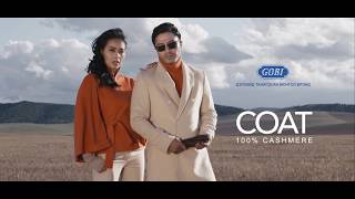 GOBI for Khan Cashmere: COAT 100% Cashmere