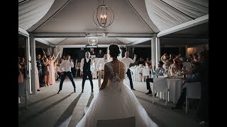 EPIC GROOMSMEN DANCE SUPRISE for the bride - Amazing Wedding all time!