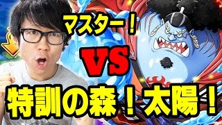 トレクル！特訓の森！太陽！マスター！初見で挑む！ONE PIECE