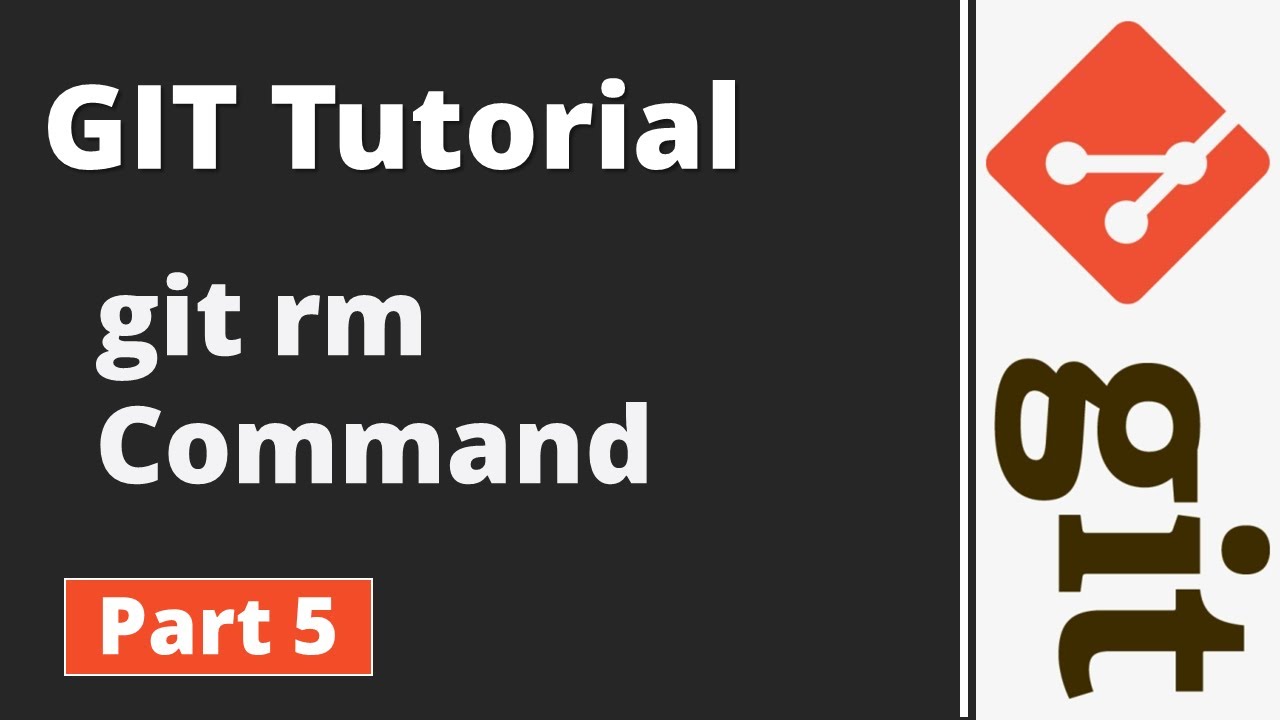 Part 5 Git Tutorial Git Commands Removing Files By Using Git Rm