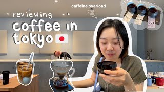 reviewing Tokyo's MOST FAMOUS coffee shops ☕ | glitch coffee, ogawa lab, koffee kakeru