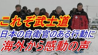 「これが武士道の精神か」 部下をかばい命を落とした自衛隊員に海外から称賛の声【海外の反応】