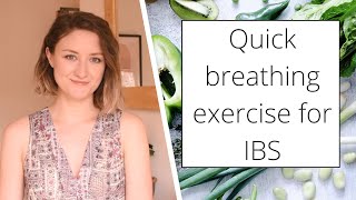 Quick Breathing Exercise for IBS 💚