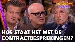 Hoe staat het met de contractbesprekingen van Johan, Wilfred en René met Talpa? | VANDAAG INSIDE