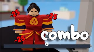 the CLEANEST combo you will ever see..⚡💀 (asmr) (roblox bedwars)
