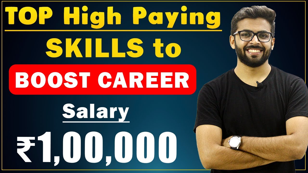 TOP High Paying Skills To BOOST CAREER | Salary ₹1,00,000 | Top High ...