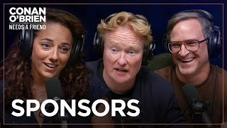 Conan Trash Talks His Non-Sponsors | Conan O'Brien Needs A Friend