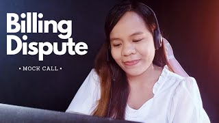 Mock Call #29: Billing Dispute