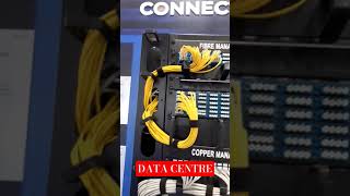 Data Centre Connectivity with Fiber cables #datacentre #fiber #shortvideo