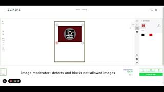 Zakeke Tutorials - How to activate the Profanity Filter and Image Moderator