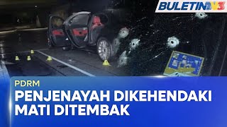 PDRM | Penjenayah Maut Berbalas Tembakan Dengan Polis