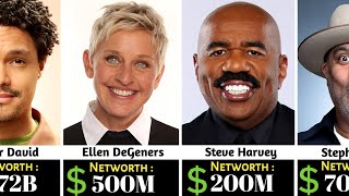 Richest American Comedians & Their Networth 🤑