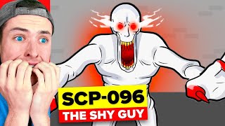 Reacting to the MOST DANGEROUS SCP! (SHY GUY | SCP-096)