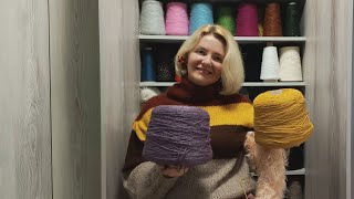 Запаси пряжі🧶Заглянемо у всі куточки де сховалася моя пряжа🤗#пряжа #українською #вязання #knit