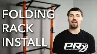 How To Install Your PRx Performance Folding Rack 👍