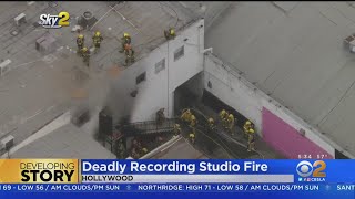 One dead, two injured after Hollywood recording studio catches fire
