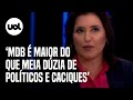 Tebet no Jornal Nacional: Candidata cita 'puxada de tapete' e diz que MDB é maior que 6 caciques