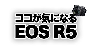 【Canon】キヤノンEOS R5の個人的に気になる点。（後編へ続く）