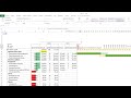 Диаграмма Ганта в excel как просто для чайников за 15 минут даже для mac