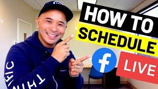 How To SCHEDULE A FACEBOOK LIVE | Social Media Tutorial