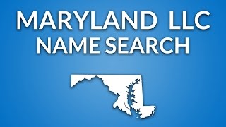Maryland LLC - Name Search