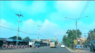 agrabad too Halishahar k Block driving view | Chittagong city