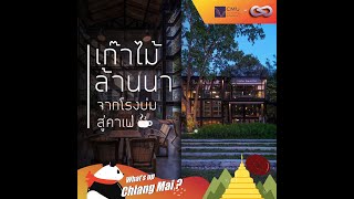 What's up Chiang Mai? 67: เก๊าไม้ล้านนา คาเฟ่ไทยกับรางวัล UNESCO