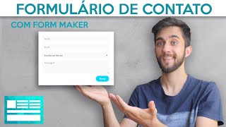 Como Criar um Formulário de Contato - Com Form Maker