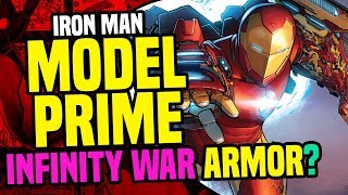 Avengers Infinity War: Model Prime Armor + Bleeding Edge Armor= Big Game Spot Teaser Armor