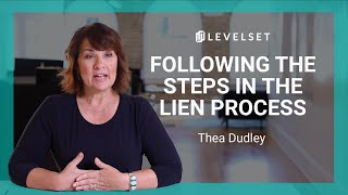 How to Take the Right Steps in the Lien Rights Process? | Thea Dudley | Credit Management Course