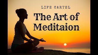 The Art of Mediation | A beginners guide for practice meditation daily | Life Cartel