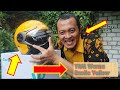 helm cargloss yrm warna Exotic Yellow Kuning metalik review langgeng helm