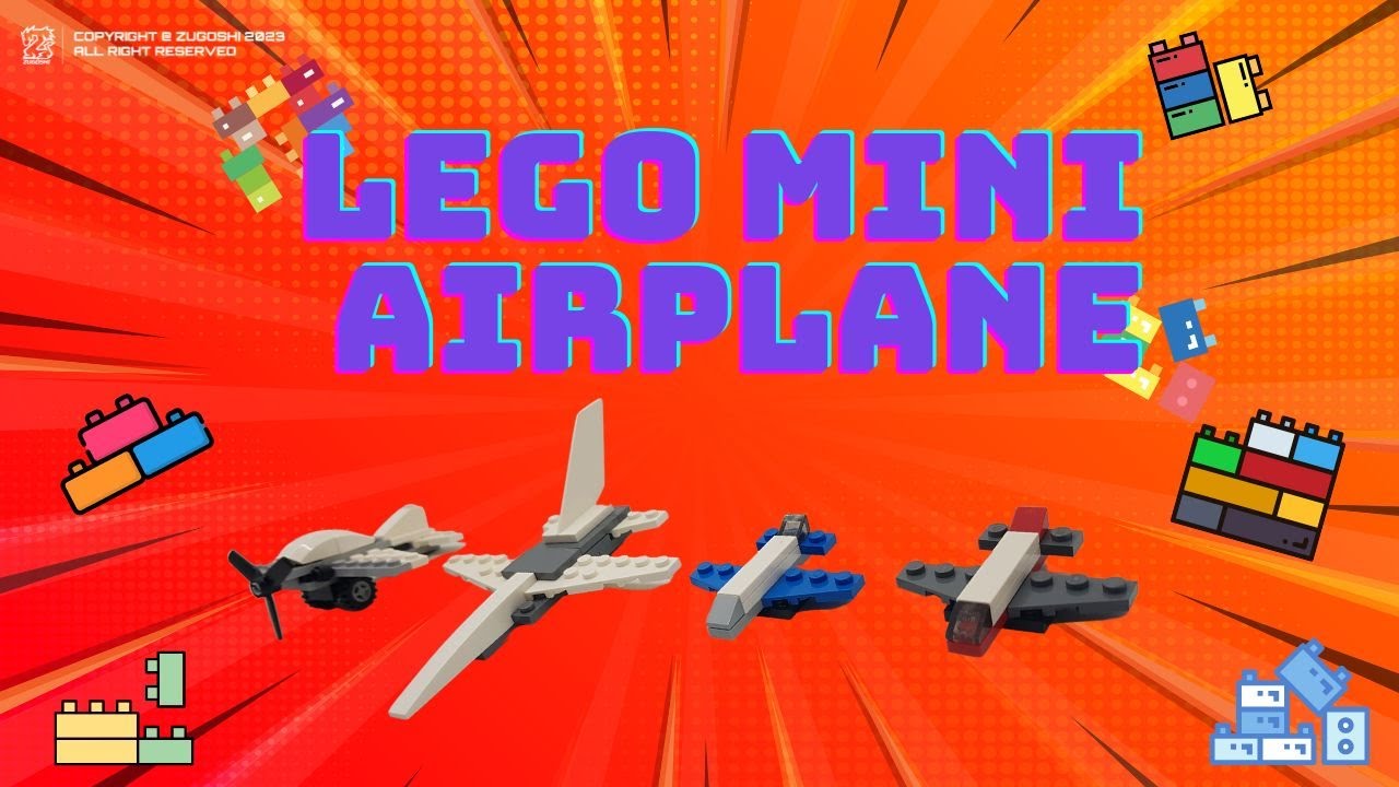 Lego Mini Airplane Youtube