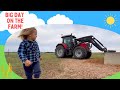 Real Farm Tractors, Cows, Goats & Sheep | Fun Farm Videos For Kids