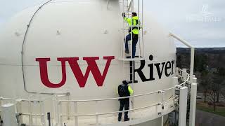 Water tower inspections in River Falls