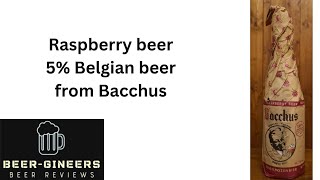 Bacchus Raspberry beer