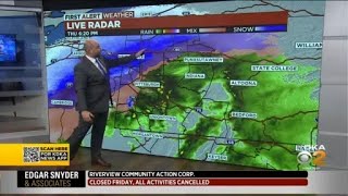 KDKA-TV Evening Forecast (2/3)