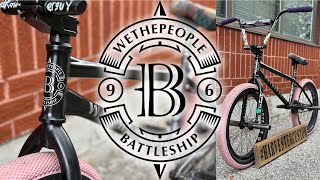 CUSTOM WETHEPEOPLE BATTLESHIP FRAME BUILD @harvesterbmx