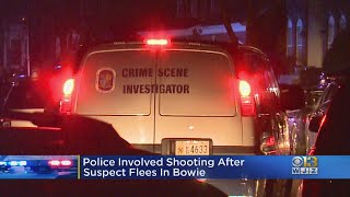 Police Investigating Officer-Involved Shooting After Suspect Flees In Bowie